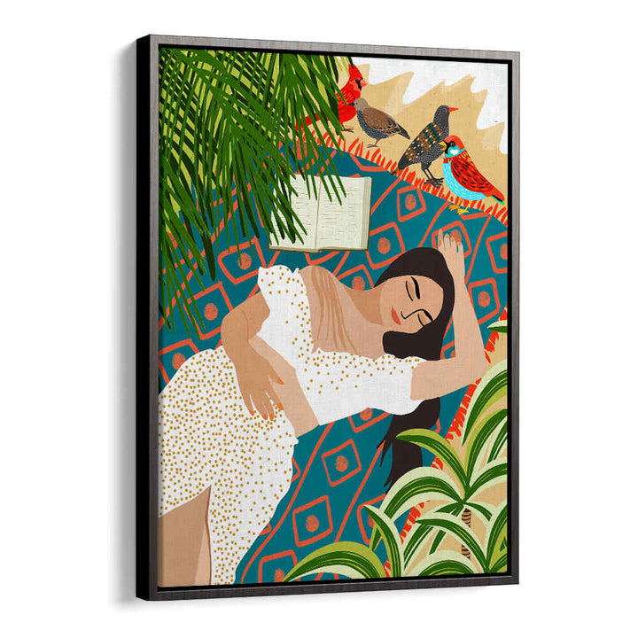 BEACH. READ. SLEEP. REPEAT , PORTRAITS & FIGURATIVE ILLUSTRATIONS