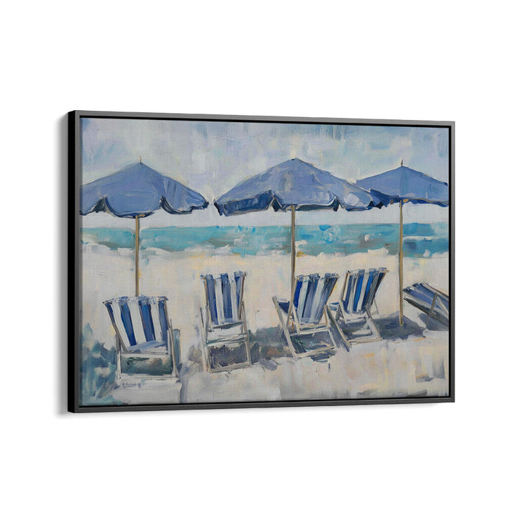 BEACH CHAIRS , BEACH PAINTINGS