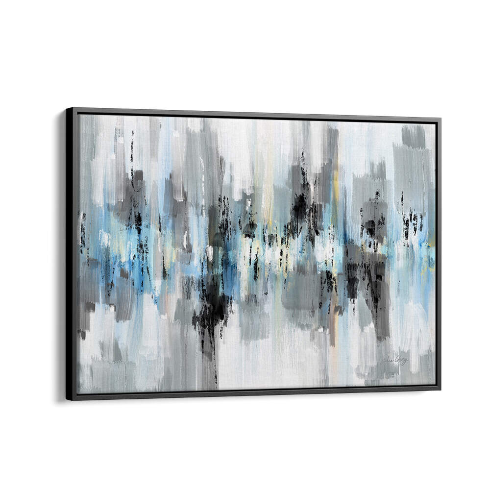 BLACK WHITE BLUE REFLECTIONS
