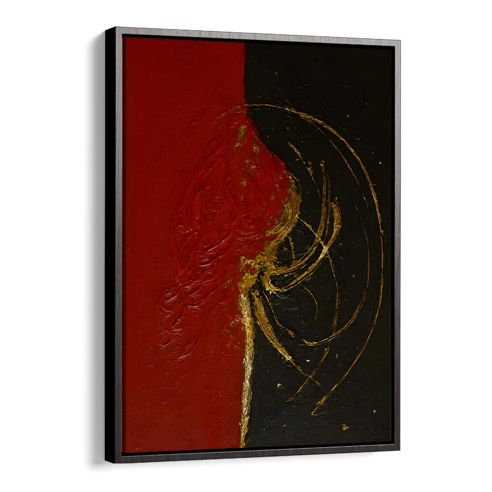 BLOOD AND GOLD SPIRAL , EXPRESSIONISM PAINTINGS