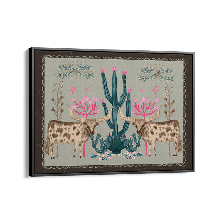 BLOOMING DESERT LONGHORNS