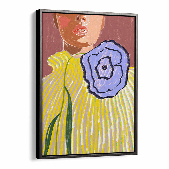 BLOSSOM ELEGANCE , PORTRAITS & FIGURATIVE ILLUSTRATIONS