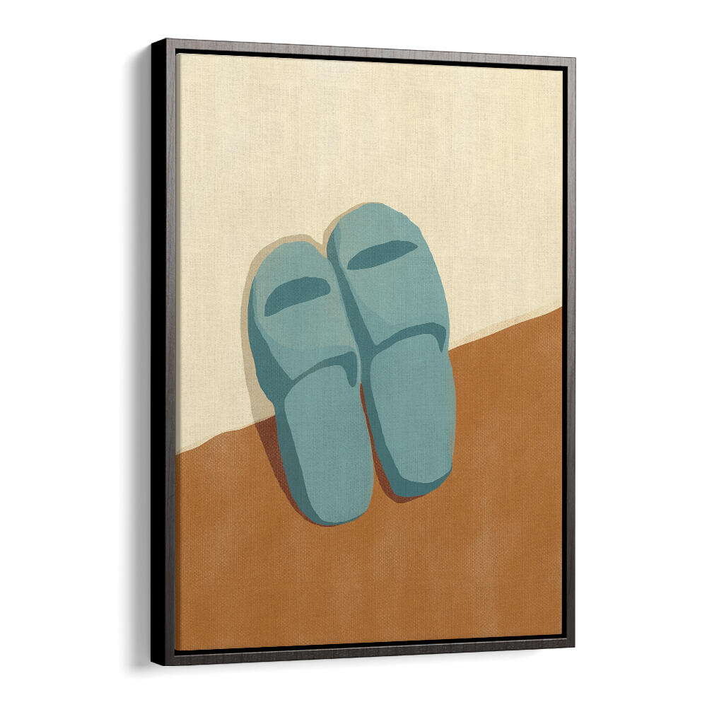 BLUE SLIPPERS , FASHION POSTERS