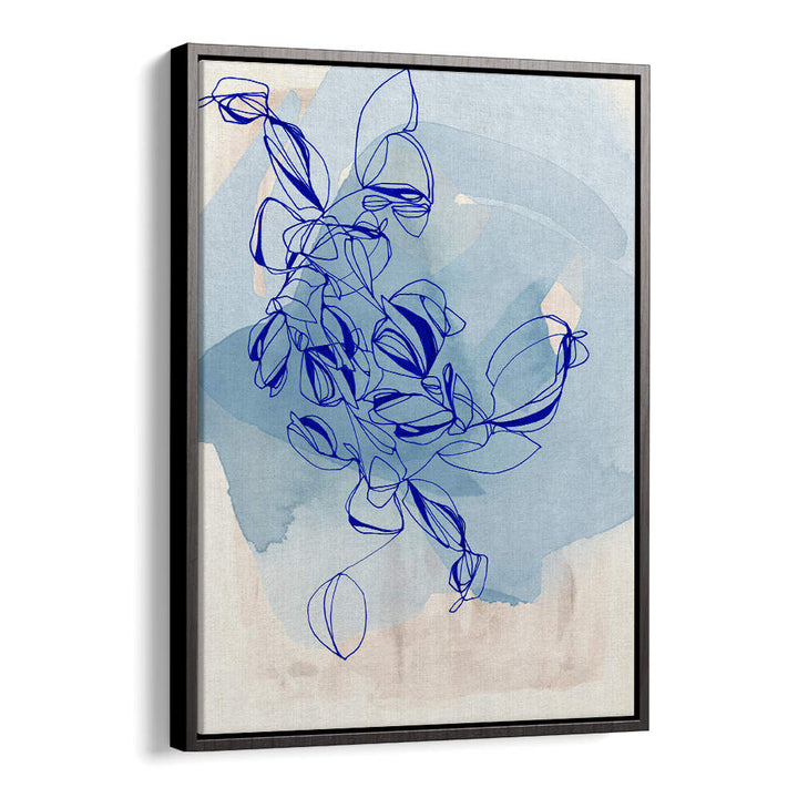 BLUE VINE ELEGANCE , ORGANIC FORMS
