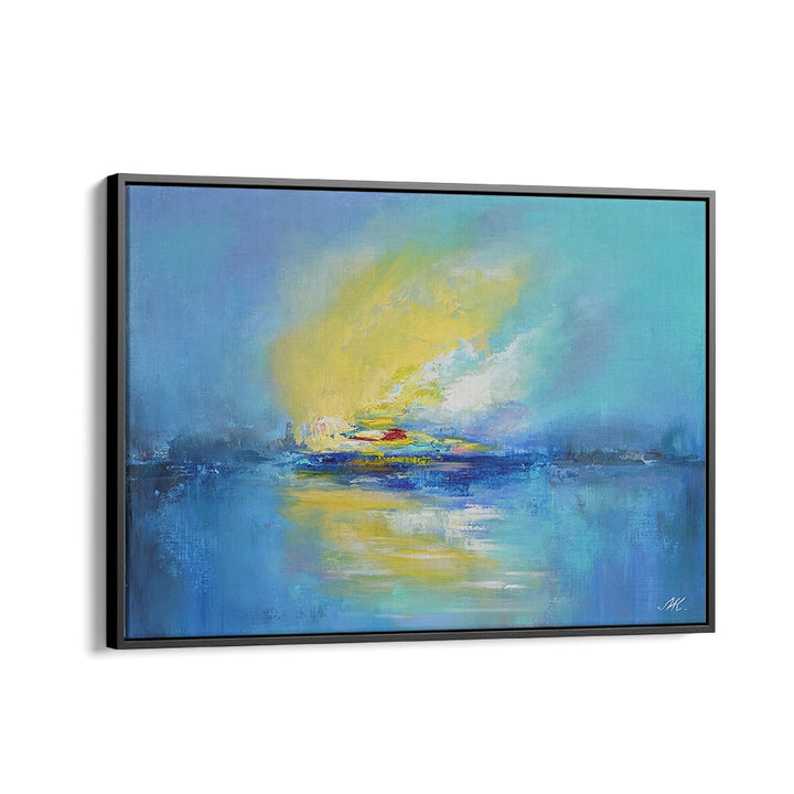 BLUE YELLOW HORIZON GLOW
