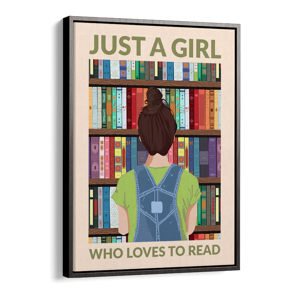 BOOK LOVER GIRL