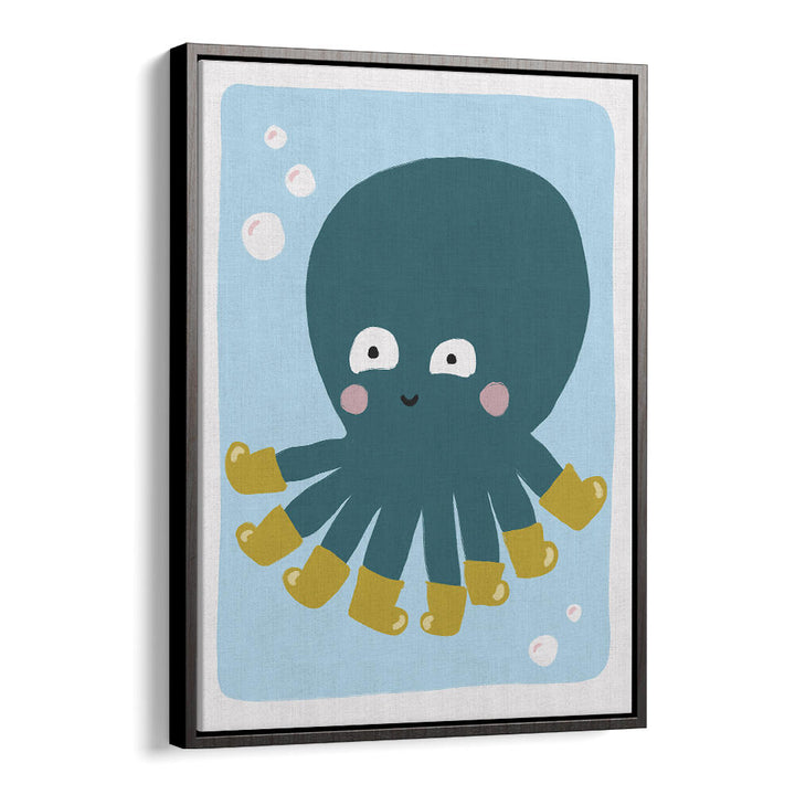 BOOTED OCTOPUS FUN , KIDS ROOM PAINTINGS