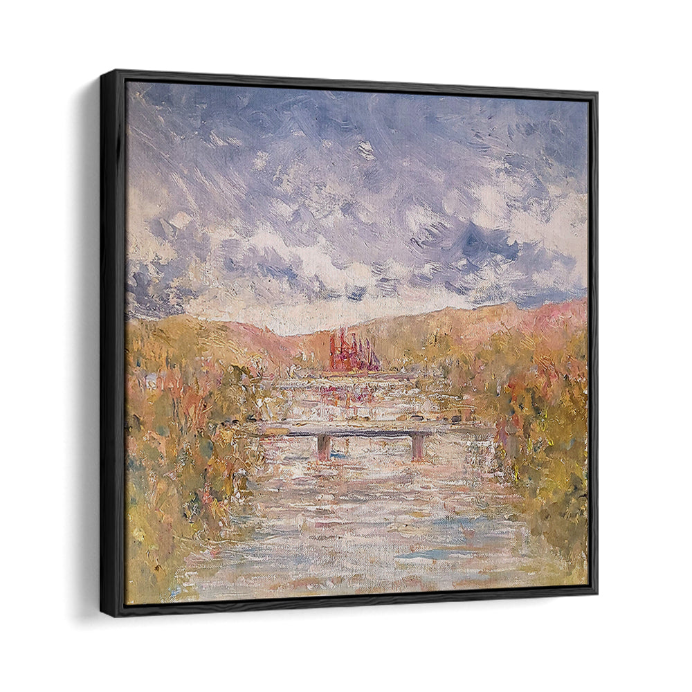 BRIDGE BENEATH THE AUTUMN HILLS