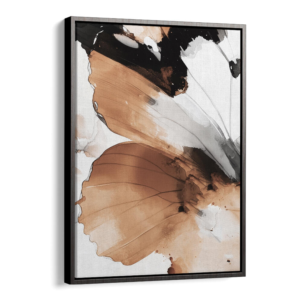 BUTTERFLY ABSTRACT , FLORAL FLOWER PAINTINGS