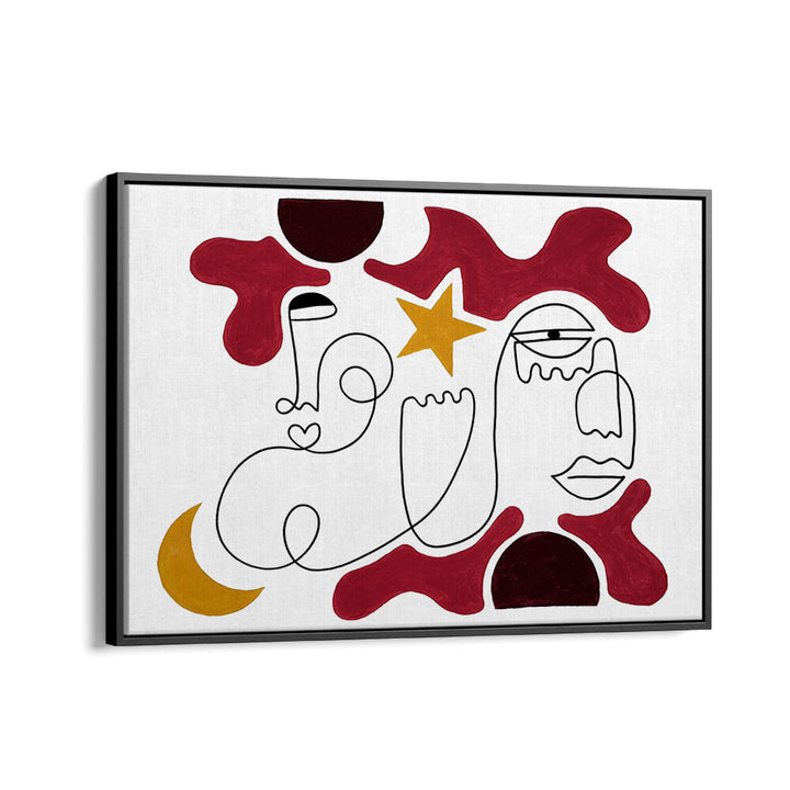Celestial Dream Line Art Print | Modern Minimalist Wall Art