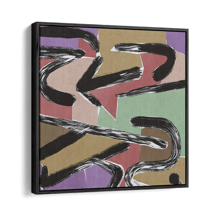 CHAOTIC BRUSHSTROKES , ABSTRACT PAINTINGS