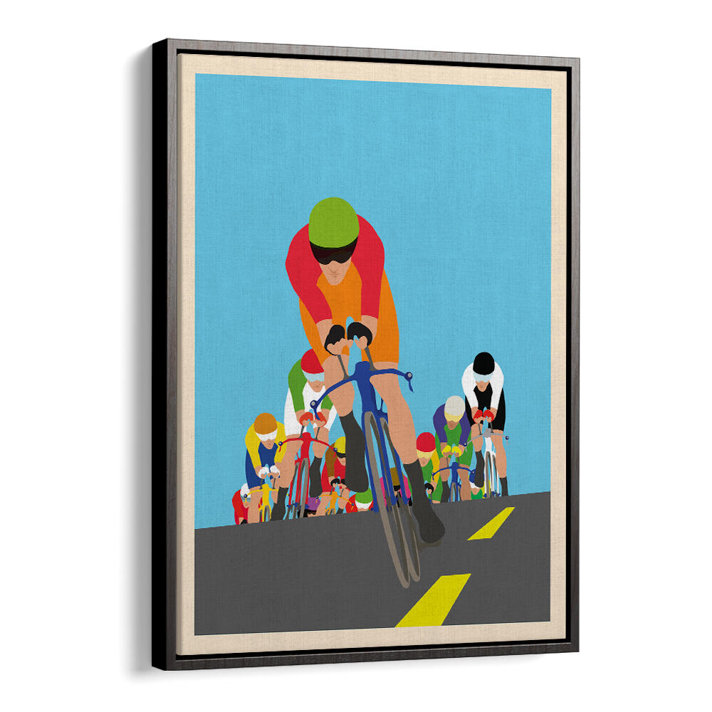 CHASING PACK ART PRINT , SPORTS POSTERS