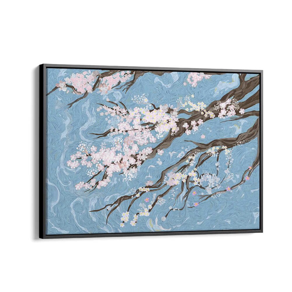 CHERRY BLOSSOMS , FLORAL FLOWER PAINTINGS