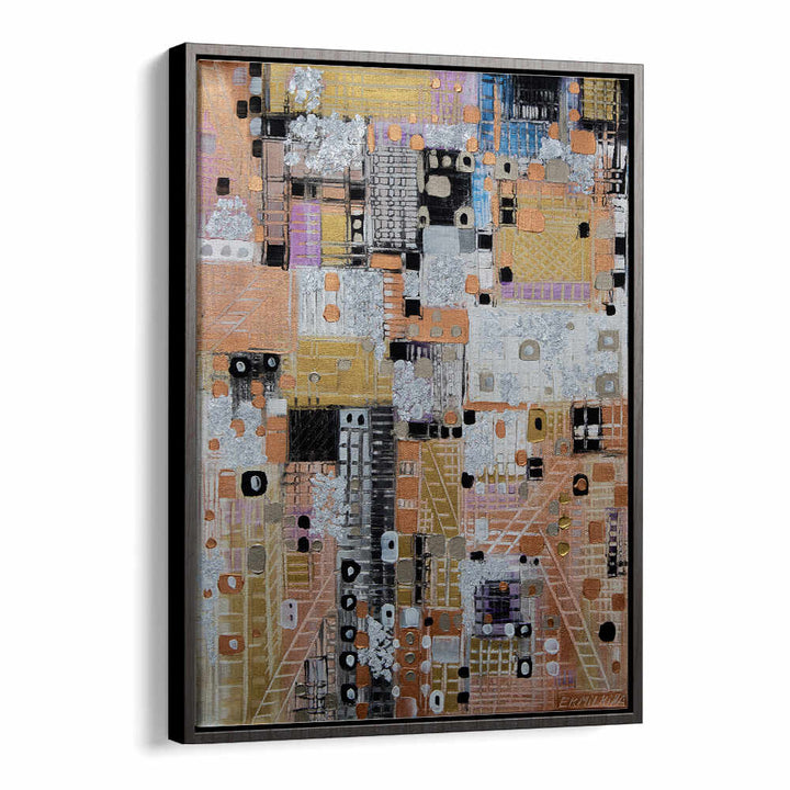 CITY ESCAPE II , MODERN IMPRESSIONISM PAINTINGS