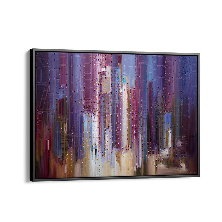 CITY ROMANCE , MODERN IMPRESSIONISM PAINTINGS