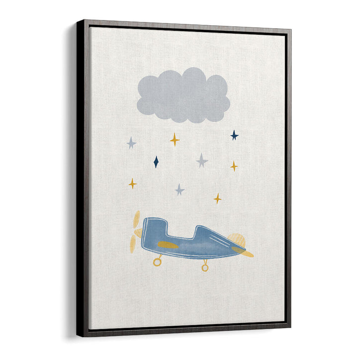 CLOUD AIRPLANE , KIDS ROOM PAINTINGS