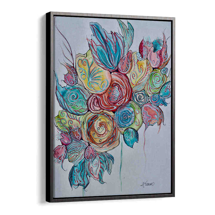 Vibrant COASTAL BLOOMS, FLORAL FLOWER PAINTINGS add a touch of nature's beauty to your living space décor.