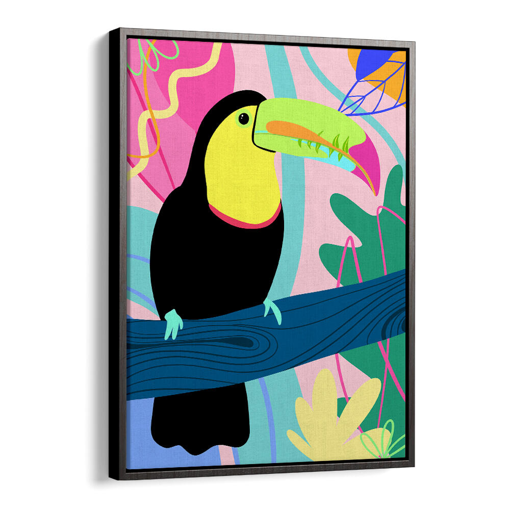 COLORFUL TOUCAN , KIDS ROOM PAINTINGS