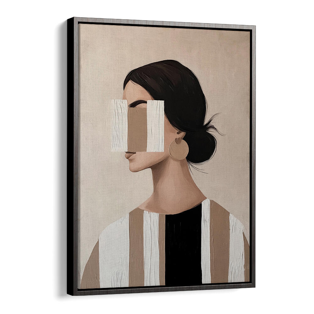 COLOUR PALETTE MOCHA MOUSSE XI , PORTRAITS & FIGURATIVE ILLUSTRATIONS