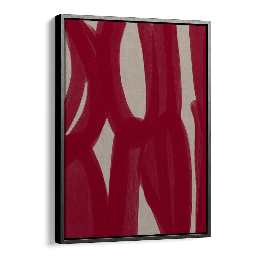 COLOUR PALETTE BURGUNDY IV , ABSTRACT PAINTINGS