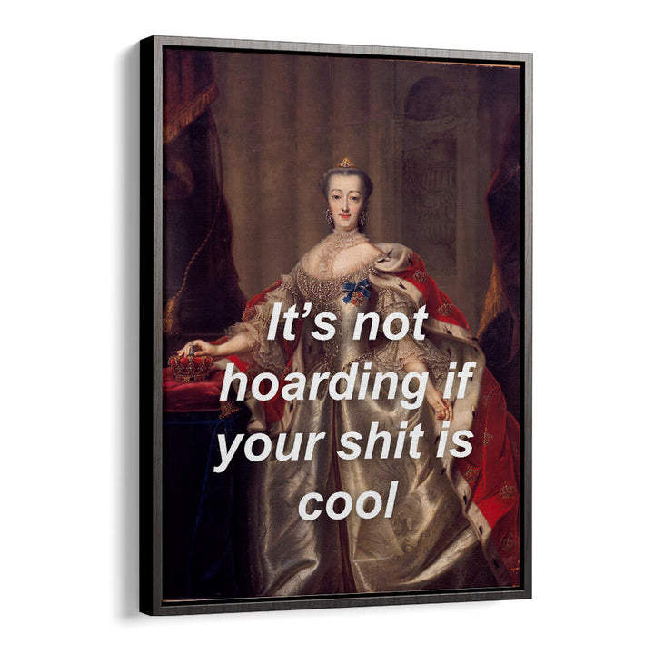 COMBINES CLASSICAL PORTRAITURE , ALTERED ART PRINTS