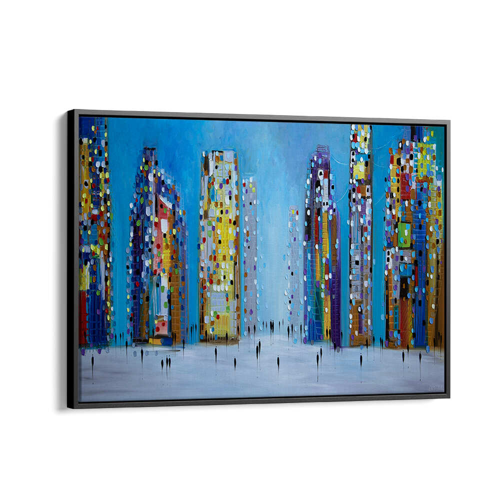 COSMOPOLITAN LIFE , MODERN IMPRESSIONISM PAINTINGS