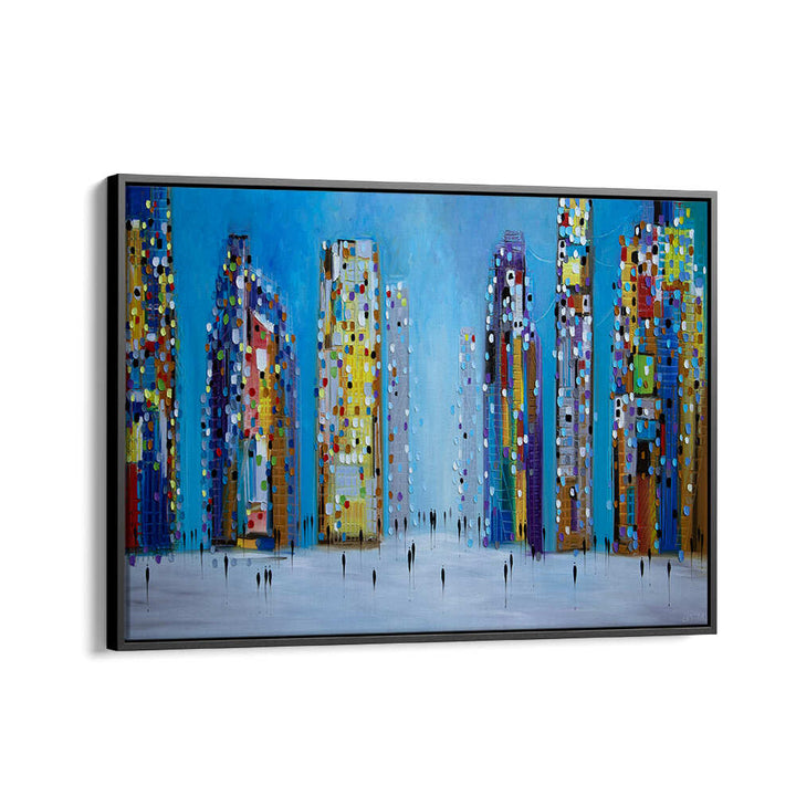 COSMOPOLITAN LIFE , MODERN IMPRESSIONISM PAINTINGS