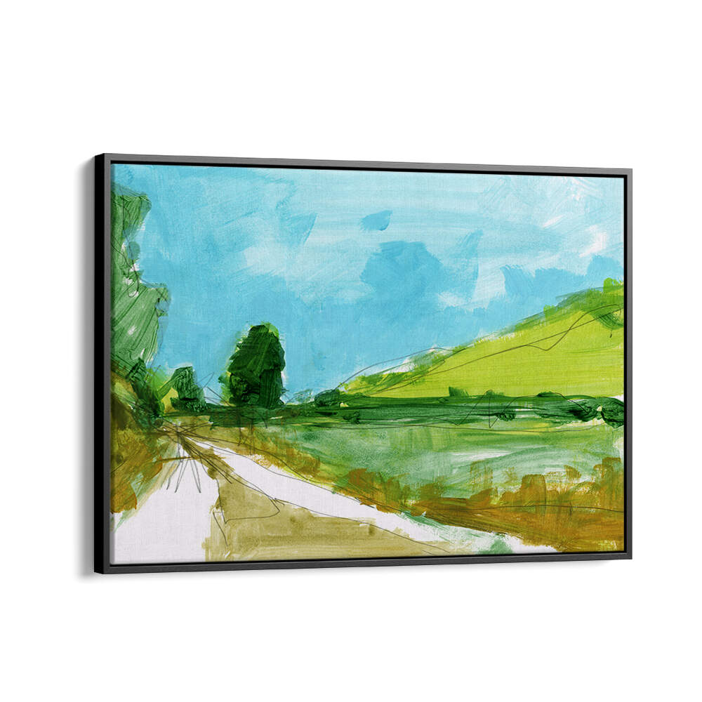 Vibrant COUNTRY III, LANDSCAPE PAINTINGS bring the serene beauty of nature to your home decor. Perfect for tranquil spaces.