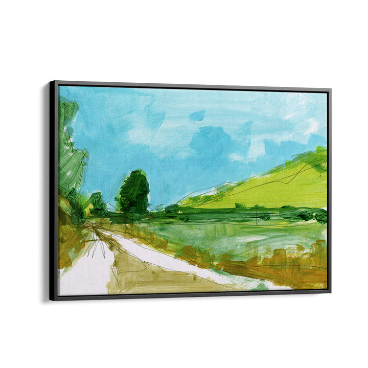 Vibrant COUNTRY III, LANDSCAPE PAINTINGS bring the serene beauty of nature to your home decor. Perfect for tranquil spaces.