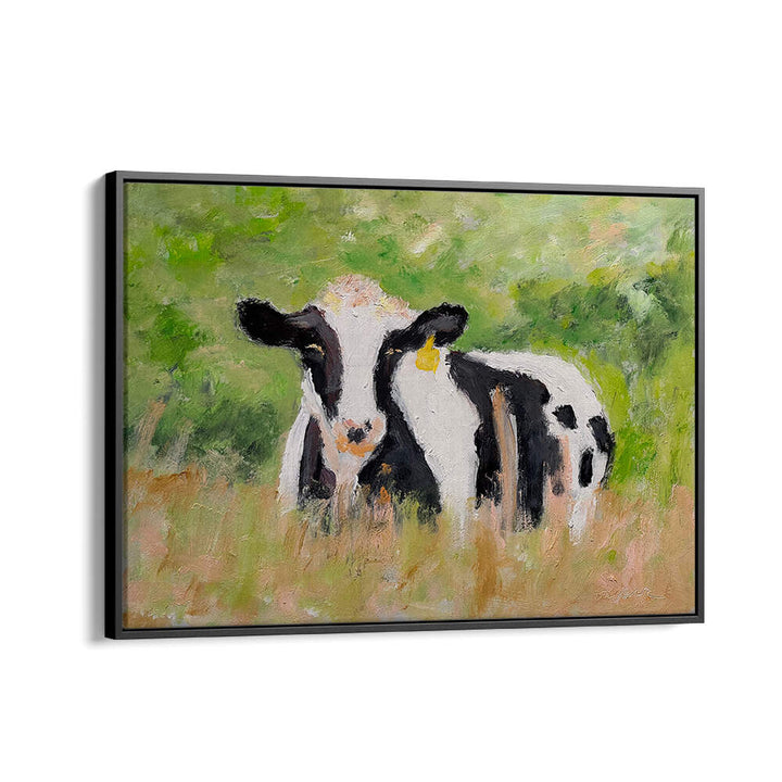 COVERED IN CLOVER , ANIMAL PAINTINGS