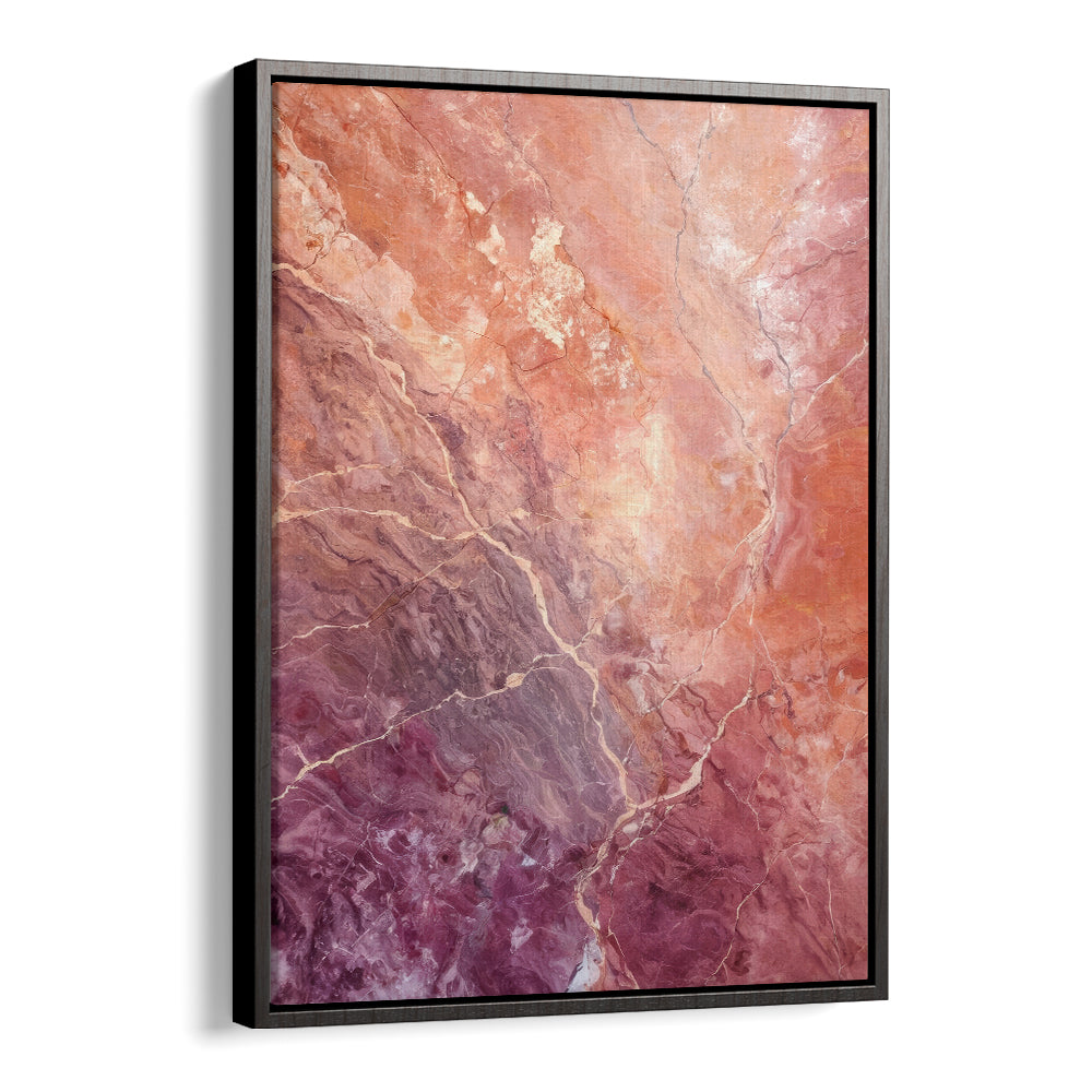 Elegant CRIMSON EARTH VEINS, ABSTRACT PAINTINGS showcasing rich crimson tones and earthy textures for stunning decor.