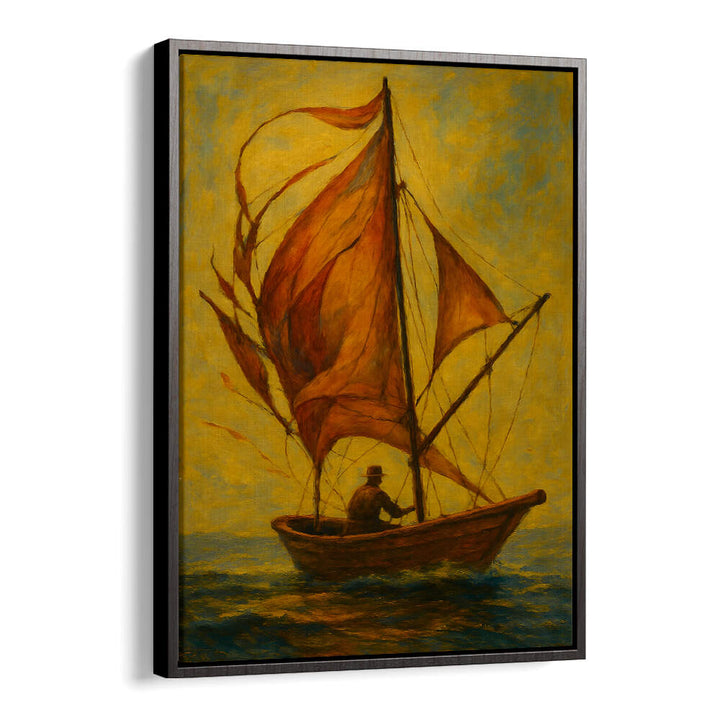 CRIMSON SAIL AT DAWN