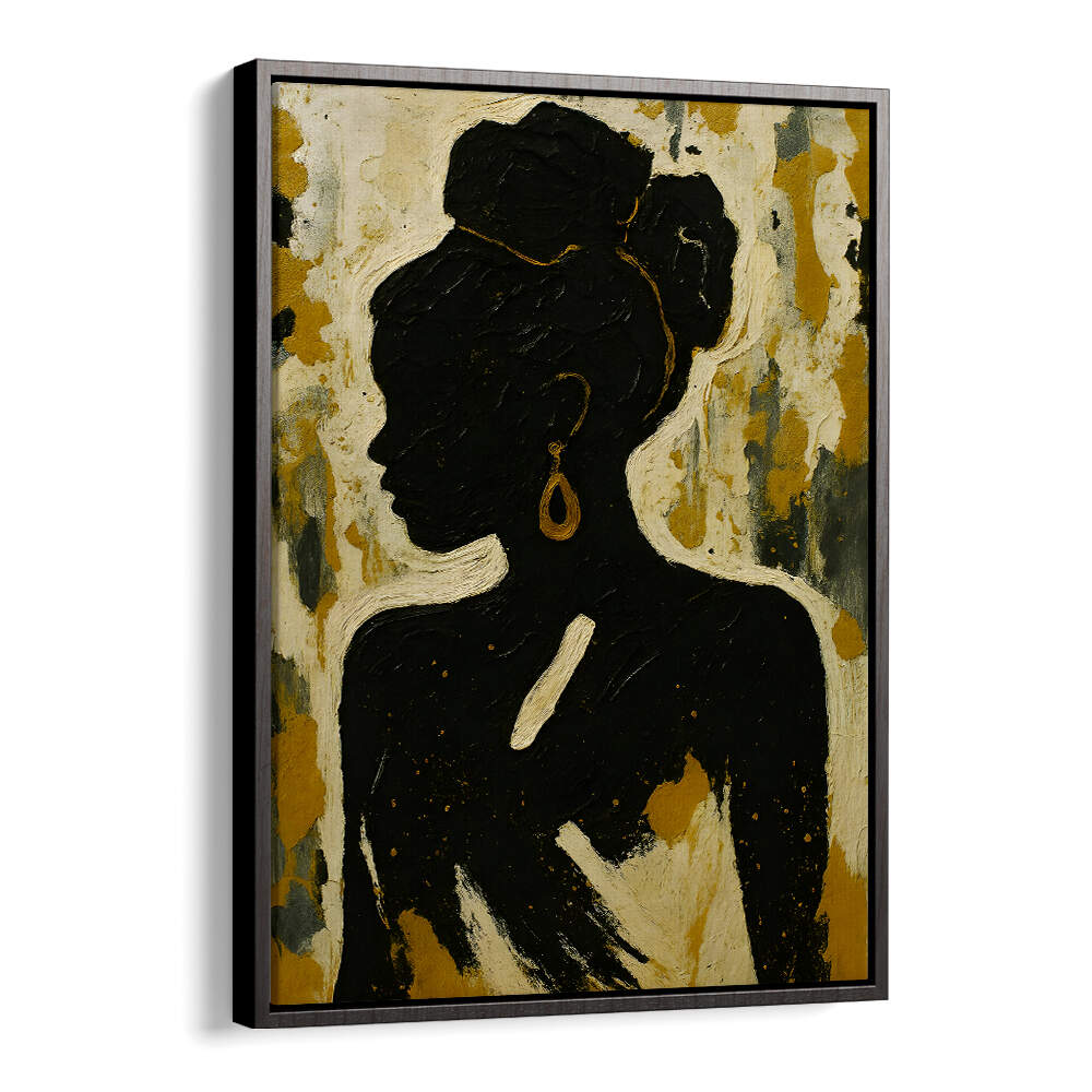 CROWNED IN SOLITUDE , EXPRESSIONISM PAINTINGS