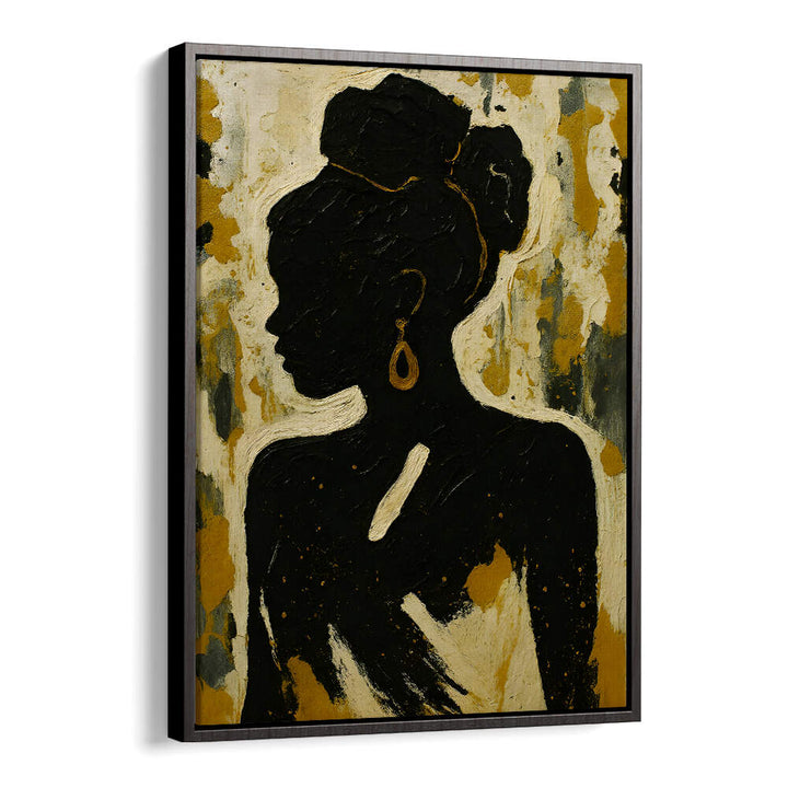 CROWNED IN SOLITUDE , EXPRESSIONISM PAINTINGS