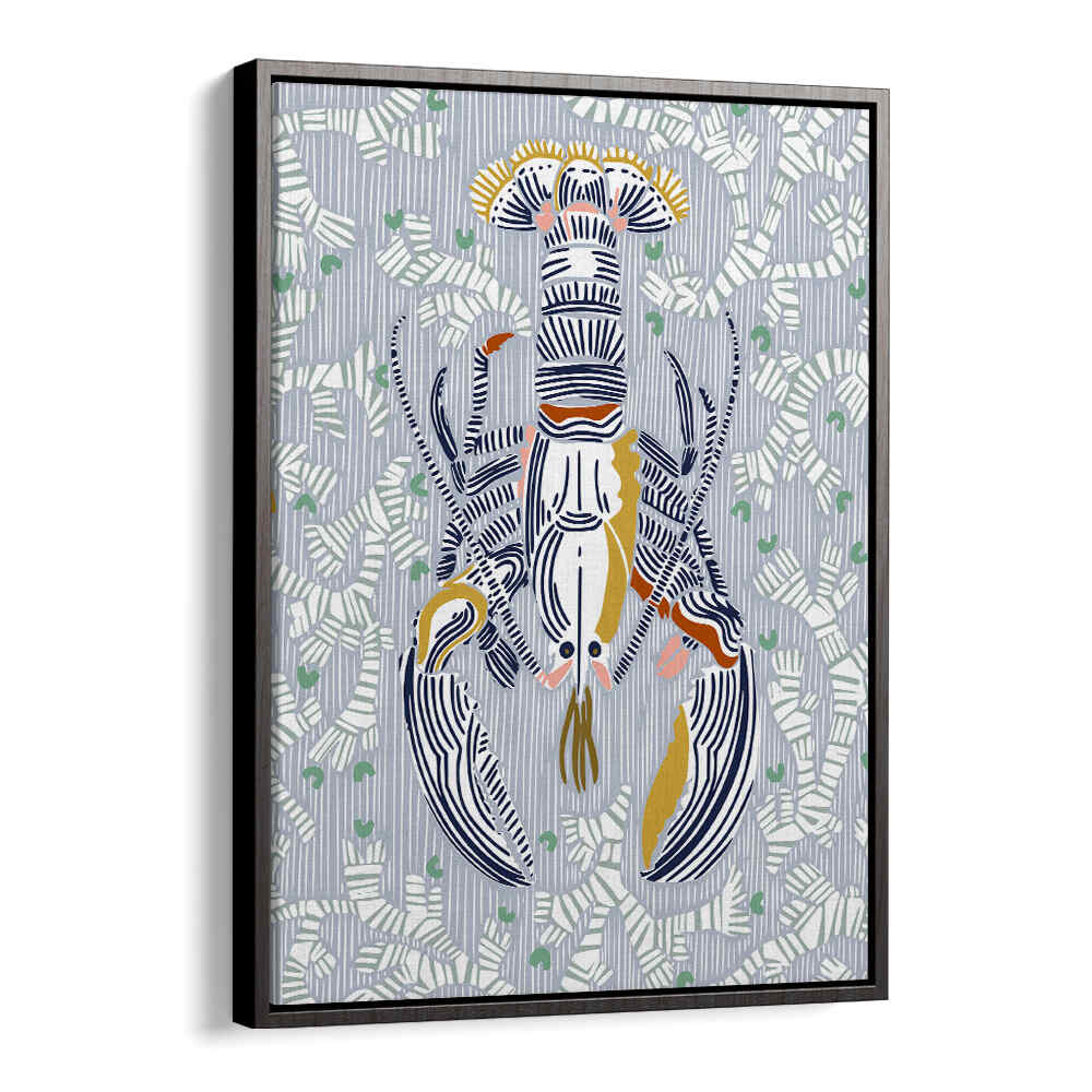 Enhance your kitchen with the stylish CRUSTACEAN CORE GREY Kitchen Posters, featuring elegant lobster art and vibrant designs.