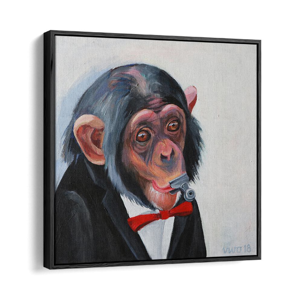 Dapper Chimp Whistle, Comic Posters showcase vibrant art featuring a dressed-up chimp with a whistle, perfect for comic fans.