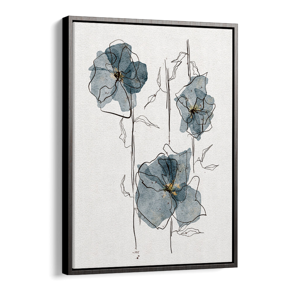 DELICATE BLUE BLOOMS