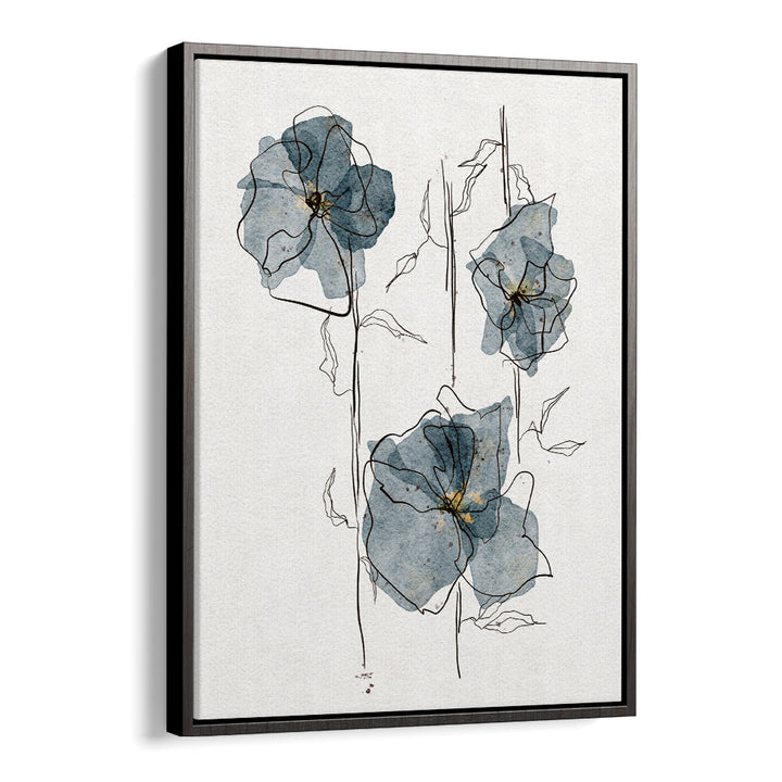 DELICATE BLUE BLOOMS