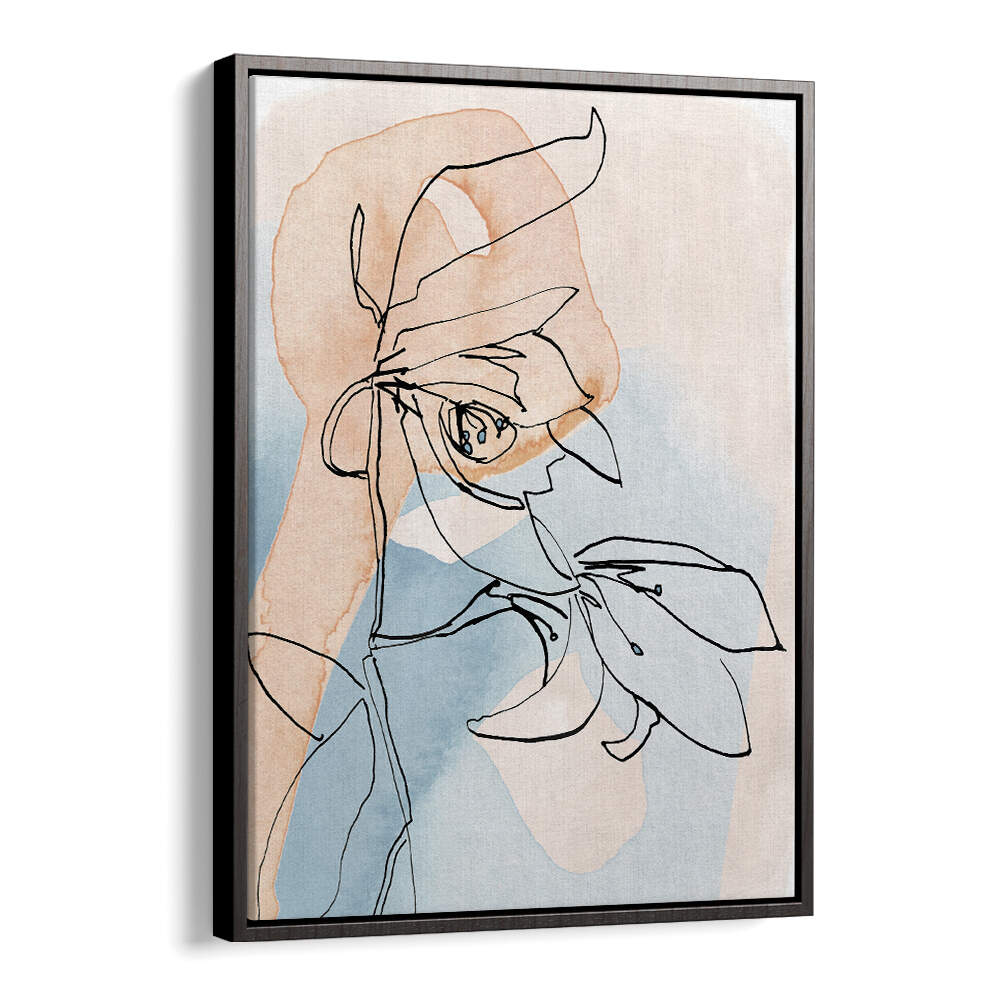 DELICATE LINE BLOOM , ORGANIC FORMS