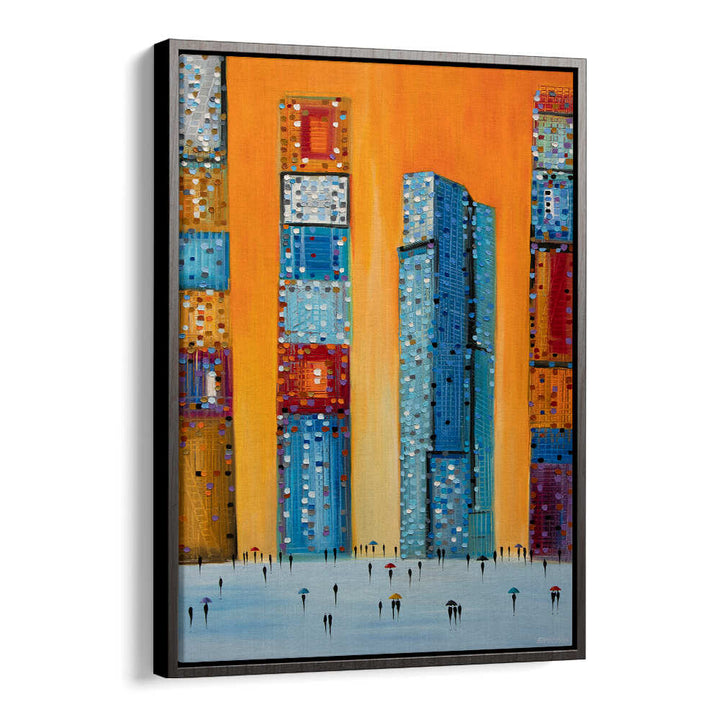 DIDN'T IT RAIN , MODERN IMPRESSIONISM PAINTINGS