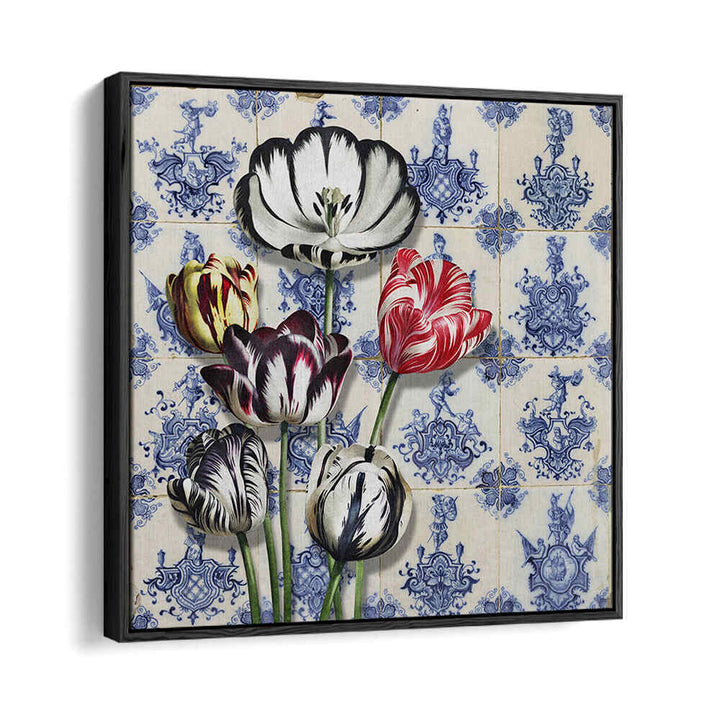 DUTCH TULIPS ON TILES