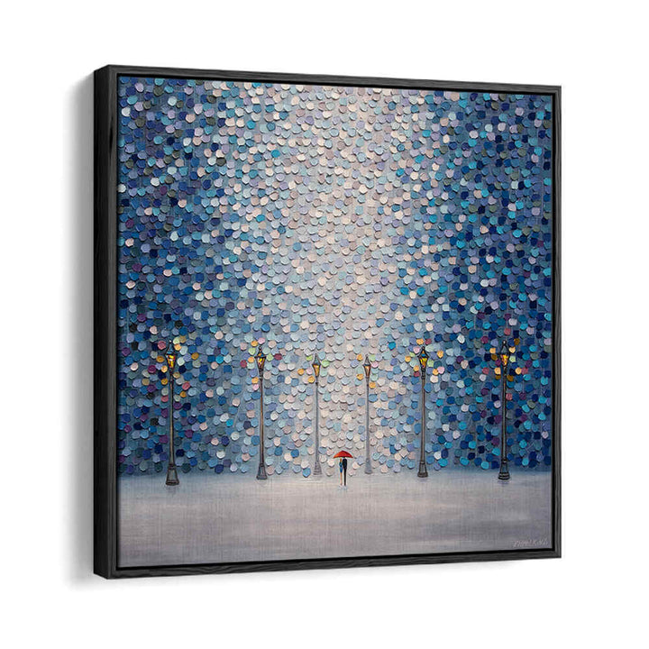 EARLY AT NIGHT , MODERN IMPRESSIONISM PAINTINGS