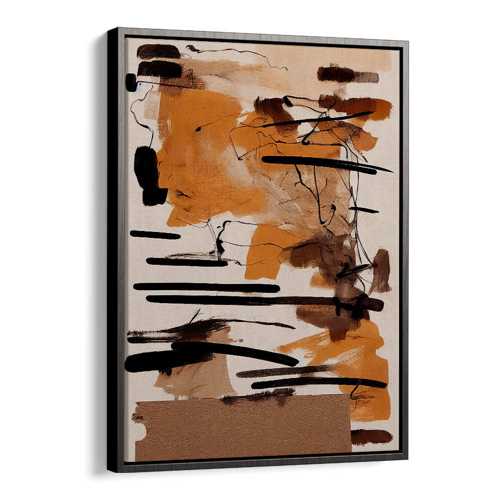 EARTHY STROKES , ABSTRACT PAINTINGS