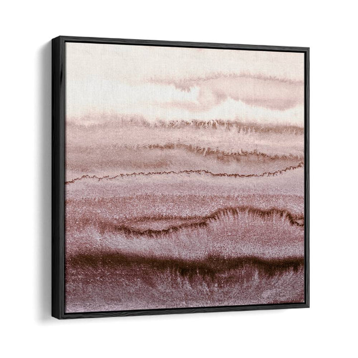 Captivating EARTHY WAVES WITH SERENE LANDSCAPE, ABSTRACT PAINTINGS in warm tones, perfect for enhancing your living space.