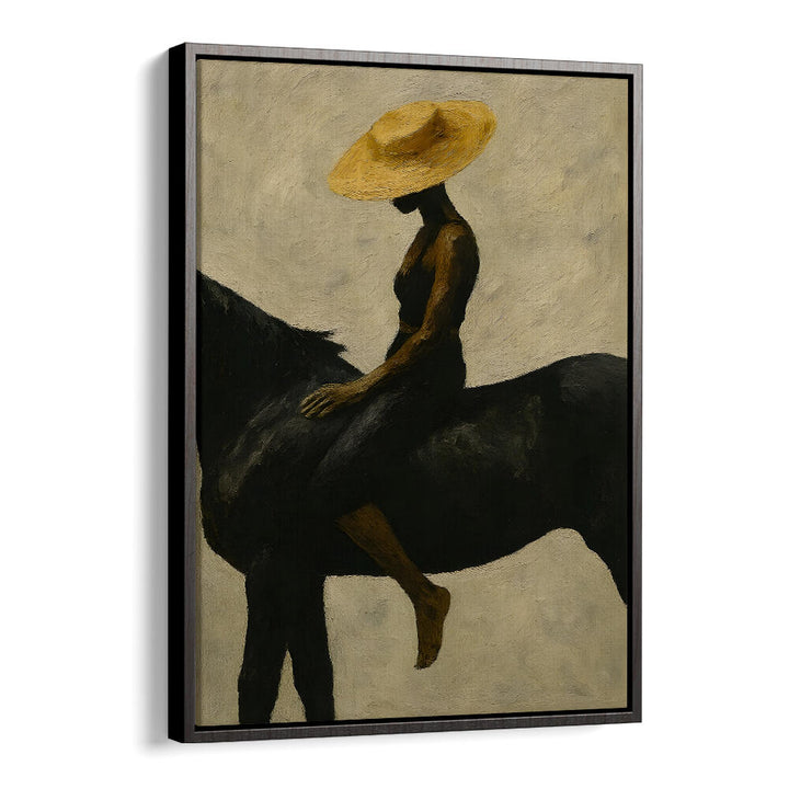 EQUESTRIAN REVERIE , EXPRESSIONISM PAINTINGS
