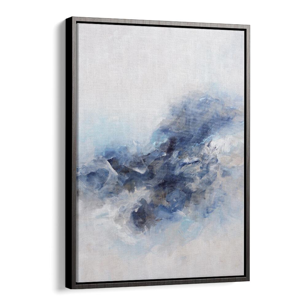 EXPRESSIONIST BLUE ABSTRACT