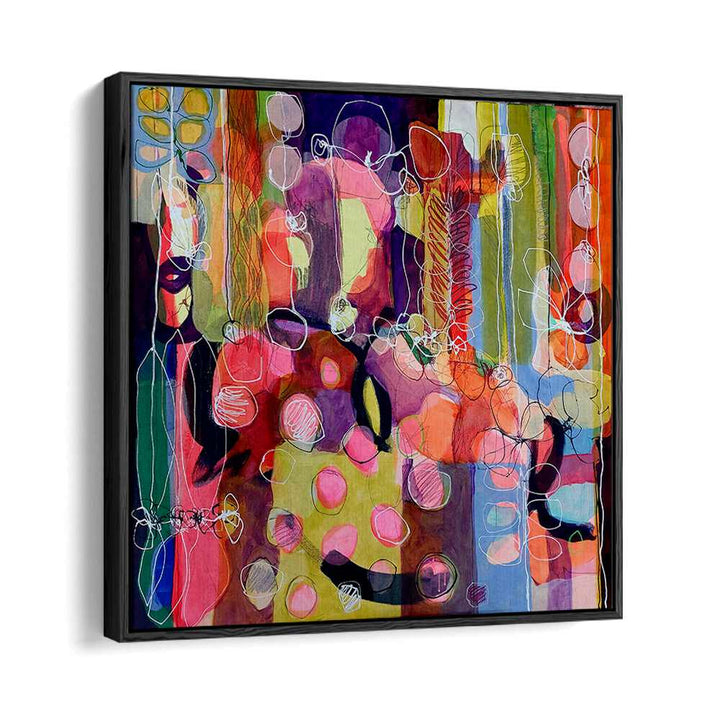 Vibrant FALLING, RISING II, ABSTRACT PAINTINGS showcasing a stunning blend of color and emotion to transform your space.