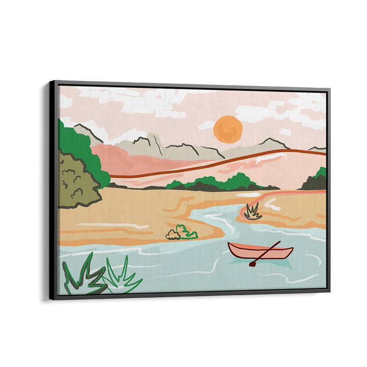 FLOATING THROUGH LIFE LIKE THIS , LANDSCAPE PAINTINGS