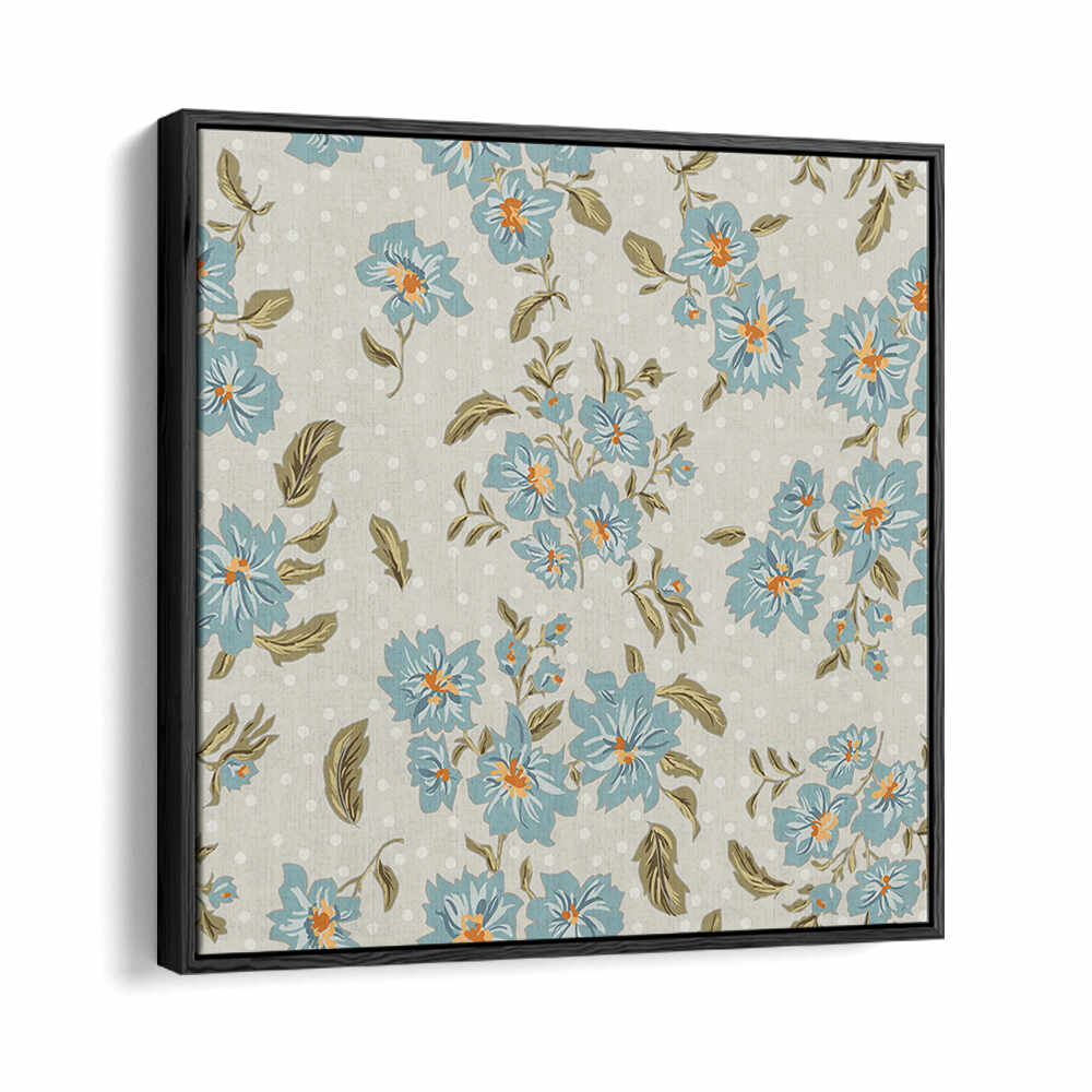FLORAL HERITAGE VII, PATTERN ART PRINTS feature a vibrant floral design, perfect for enhancing your home decor.