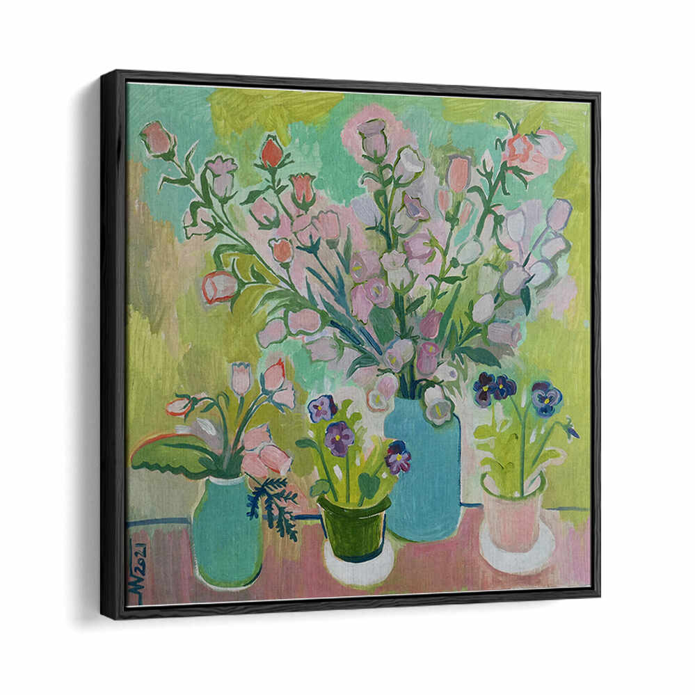 FLOWERS III , RETRO ART